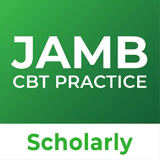 Scholarly JAMB CBT Practice App Icon